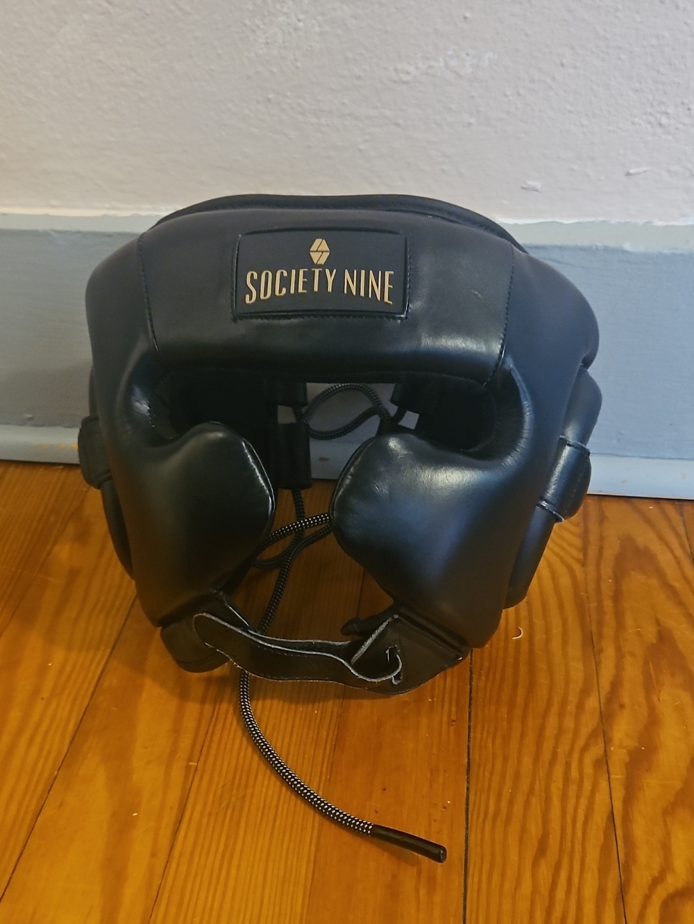 Society Nine Black Padded Headgear